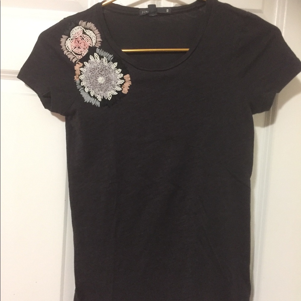 J Crew pretty tee